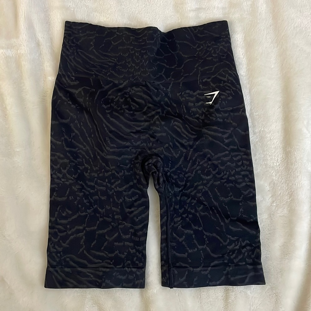 New Gymshark Animal Print Biker Shorts